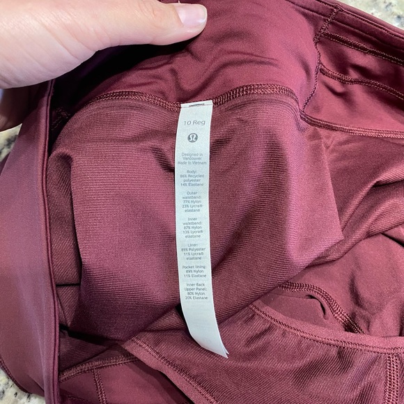 Lululemon speed short! Brand new never worn! - Picture 3 of 4